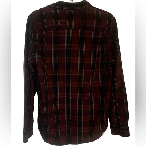 Men’s Vans Long-Sleeve Plaid Button Down Shirt - Picture 7 of 7